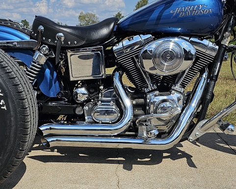 exhaust fro frankenstein harley davidson dyna trike kit